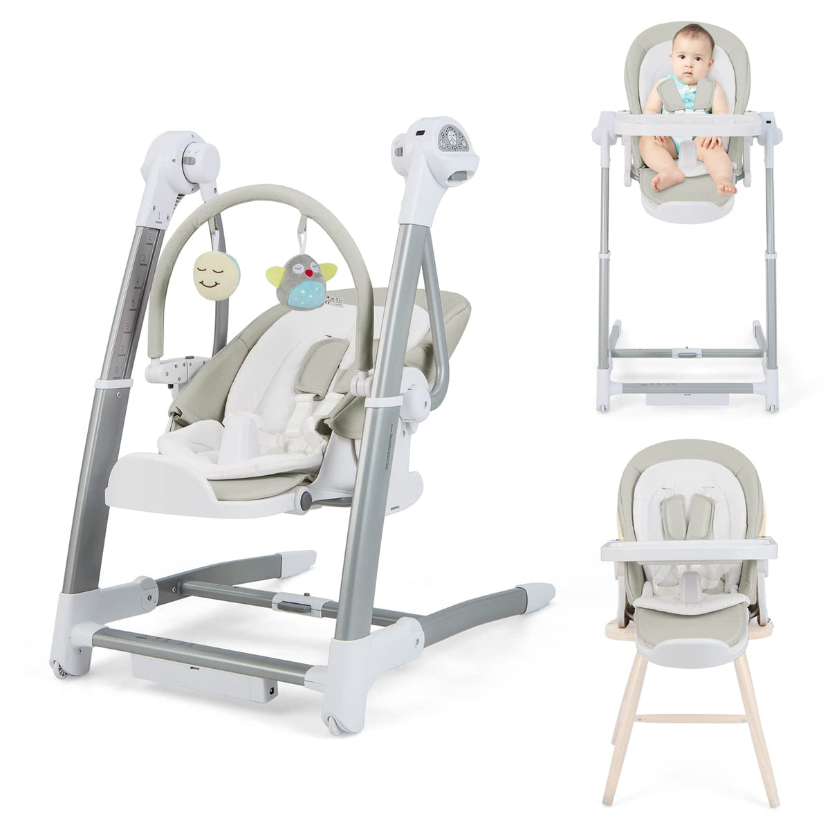 High chair fashion swing combo