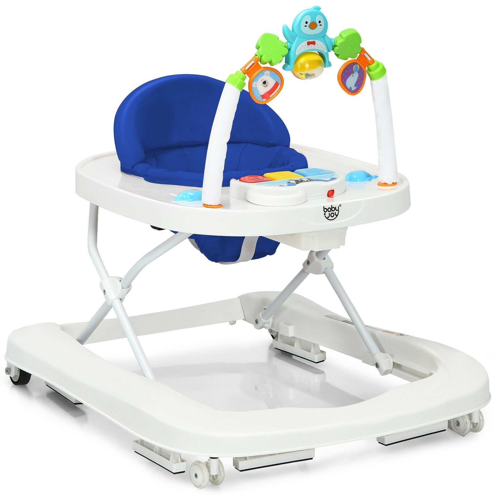 Babyjoy Foldable Baby Activity Walker with Adjustable Height