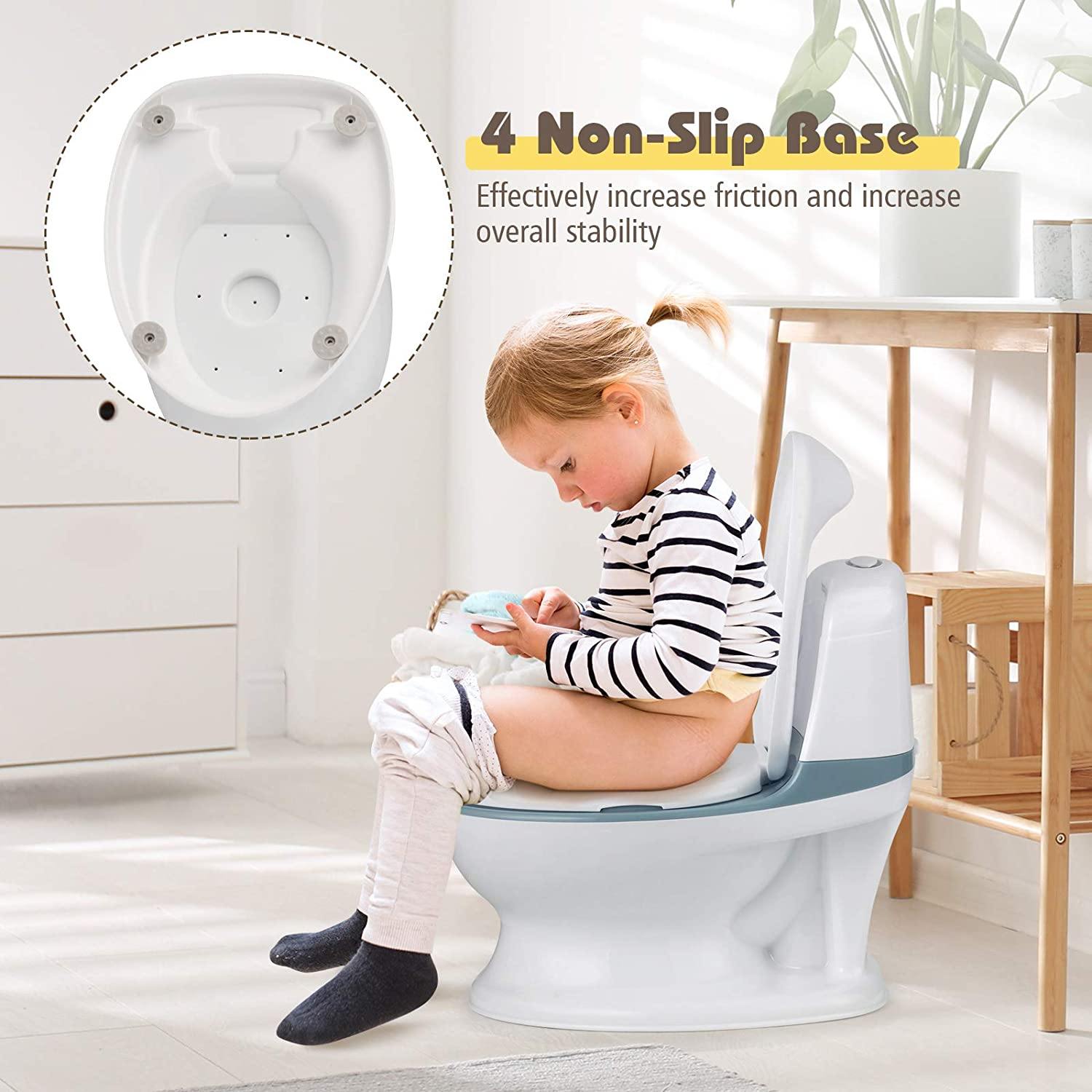 Baby Potty Toilet Seat Realistic Potty Training Seat for Toddlers